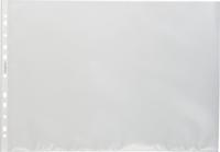 Pergamy geperforeerde showtas, ft A3 landscape, 11-gaatsperforatie, gekorrelde PP, pak van 100 stuks - thumbnail