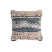 Kussen DKD Home Decor Blauw 45 x 10 x 45 cm Wit Boho - thumbnail