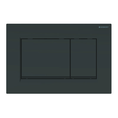 Bedieningsplaat Geberit Sigma 30- Square Toets Spoeling Zwart