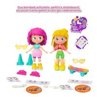 Pinypon top roller girls set met tattoos - thumbnail