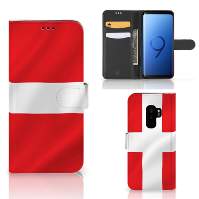 Samsung Galaxy S9 Plus | Bookstyle Case | Denemarken Samsung Galaxy S9 Plus | Bookstyle Case | Denemarken