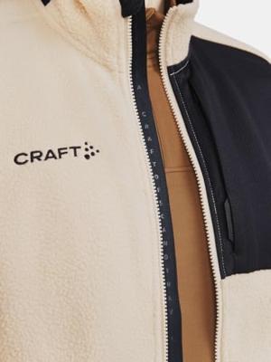 Craft 1913810 ADV Explore Pile Fleece Vest M - Ecru/Black - XL