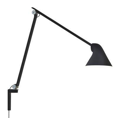 Louis Poulsen NJP Wall Long Wandlamp - 3000K - Zwart