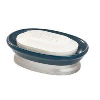 iDesign - Zeepblokhouder, Keramiek|Kunststof, Blauw - iDesign | Bexley - thumbnail