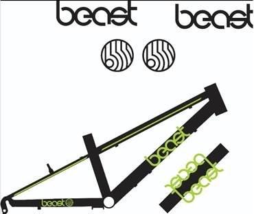 Bikefun Beast fiets bike fun 20 the 6v