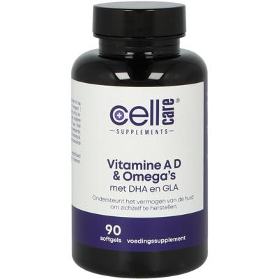 CellCare Vitamin A D & Omega's Capsules 90st