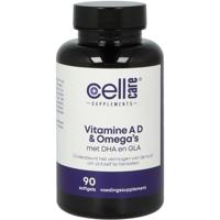 CellCare Vitamin A D & Omega's Capsules 90st - thumbnail