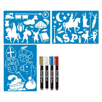 Creative Craft Group Sint raamdecoratie set