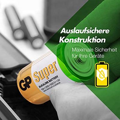 GP GP13A Super G-Tech D Alkaline batterij 1.5V (4 stuks) - thumbnail