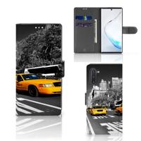 Samsung Galaxy Note 10 | Flip Cover | New York Taxi - thumbnail