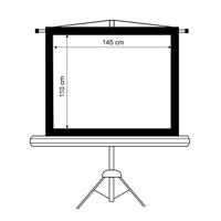 Maclean MC-536 projectiescherm 182,9 cm (72") 4:3 - thumbnail