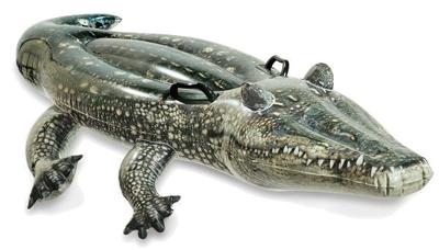 Intex realistische krokodil ride-on 170x86 cm Intex realistische krokodil ride-on 170x86 cm