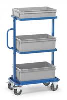 Fetra Hauptartikel 32902 Etagewagen Staal Poedercoating Laadvermogen (max.): 200 kg Stralend blauw (RAL 5007) - thumbnail