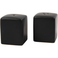 Creativ Company Zout & peper set, h: 6 cm, afm 5x5 cm, matt, zwart, 6 set/ 1 doos - thumbnail