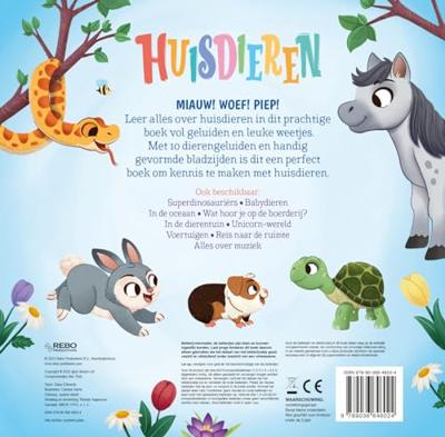 Boek Geluidenboek Huisdieren