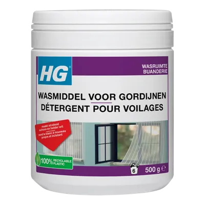 HG Textiel Vitrage Wasmiddel Wit HG Textiel Vitrage Wasmiddel Wit