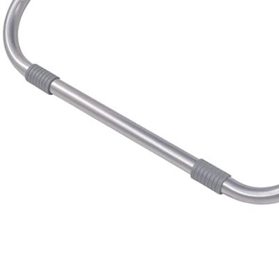 Ligstoelen verstelbaar 69x61x94 cm staal taupe 2 st Ligstoelen verstelbaar 69x61x94 cm staal taupe 2 st