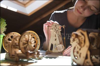 Ugears Houten Modelbouw - STEM LAB Slinger