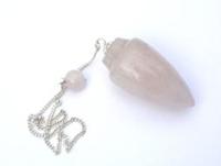 Pendel Edelsteen Rozenkwarts Druppel - thumbnail