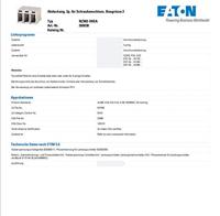 Eaton NZM2-XKSA Afdekking 1 stuk(s) - thumbnail