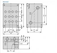 Eaton M22-I12 Opbouwbehuizing (l x b x h) 125 x 160 x 240 mm Meerdere kleuren 1 stuk(s) - thumbnail