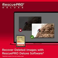 SanDisk 32gb SDHC Extreme 100MB/s UHS-I U Class 10, V30 - thumbnail