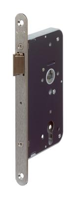 ASSA ABLOY 2465 Loopslot | DM50mm | krukgat 8mm | voorplaat staal gelakt 20x235mm afgerond | DR 1+3/2+4 - 7962040