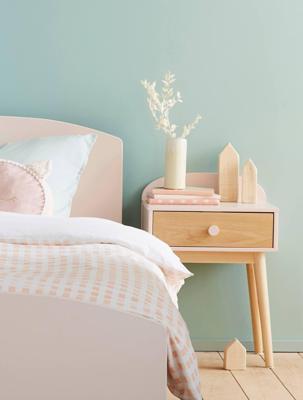 Nachtkastje handgrepen CONFETTI roze