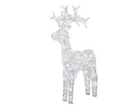 Led rendier 89 cm transparant warm wit - thumbnail