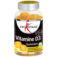 Lucovitaal Vitamine D3 Gummies Vegan 60Stuks - thumbnail