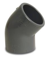 pvc knie 25mm 45° 16 bar KIWA - thumbnail