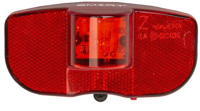 Smart tl262rgn achterlicht 50/80 mm led batterij 2x aa led aan-uit stvzo op kaart