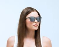 Red Bull Spect Eyewear zonnebril Fly wayfarer matgrijs - thumbnail