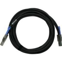 QNAP CAB-SAS30M-8644 3m Zwart Serial Attached SCSI (SAS)-kabel - thumbnail