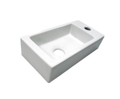 Best Design Class Fontein 36x18x9cm rechts wit 3801640 Best Design Class Fontein 36x18x9cm rechts wit 3801640