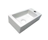 Best Design Class Fontein 36x18x9cm rechts wit 3801640 - thumbnail