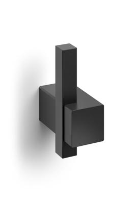 Zack Carvo Handdoekhaak - 7x5cm - enkel - zwart 40503