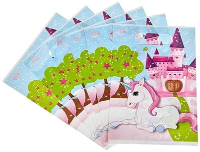 Unicorn Fantasy Uitdeelzakjes (6st) - thumbnail