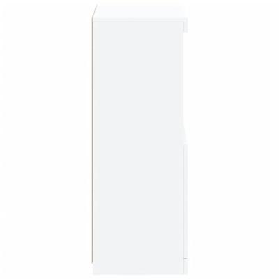 Dressoir met LED-verlichting 41x37x100 cm wit