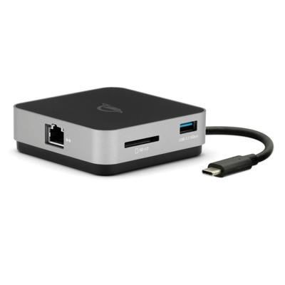 OWC Travel Dock 6-Port 100W Space Gray (ethernet)