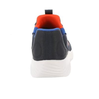 Slip-ins kinderschoenen 403822L Bounder - Brisk - Burst SKECHERS marineblauw