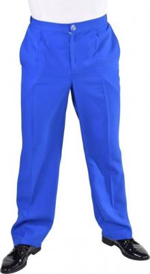 Broek recht kobalt Broek recht kobalt