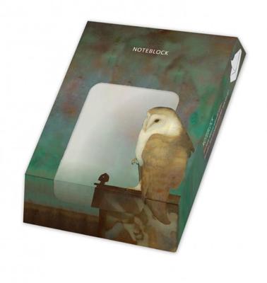 Memo blocnote: Grote uil op scherm, Jan Mankes, Museum More Memo blocnote: Grote uil op scherm, Jan Mankes, Museum More