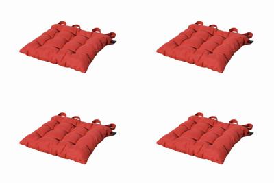 Kussen Toscane 46x46 Panama baksteenrood (4 stuks) Madison - Madison Kussen Toscane 46x46 Panama baksteenrood (4 stuks) Madison - Madison