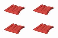 Kussen Toscane 46x46 Panama baksteenrood (4 stuks) Madison - Madison - thumbnail