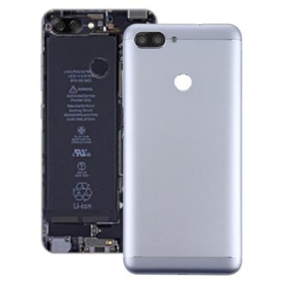 Achtercover met camera lens & Zijkleutels voor ASUS Zenfone Max plus (M1)/ZB570TL (grijs)
