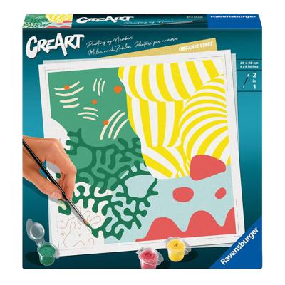 Ravensburger creart schilderen op nummer - organische sferen