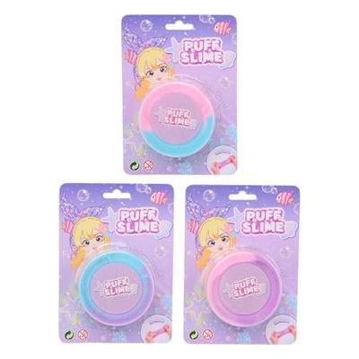 John Toy Puff glitter slijm op kaart