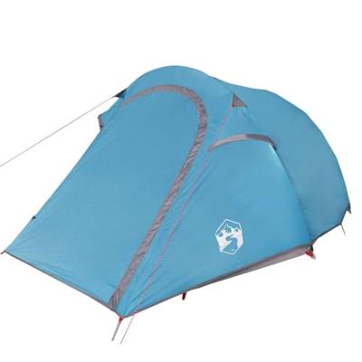 Tunneltent 3-persoons waterdicht blauw Tunneltent 3-persoons waterdicht blauw