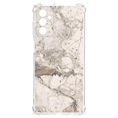 Samsung Galaxy M13 4G | M23 Anti-Shock Hoesje Marmer Beige